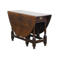 Zeer Mooie Antieke Eikenhouten Engelse Gateleg Tafel Met Een Uitmuntend Patina