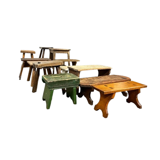 Vintage Melkkrukje / Mini Tafeltje / Plantentafel 1