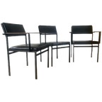 Set Van 3 Fm17 Stoelen Van Cees Braakman Voor Pastoe thumbnail 1