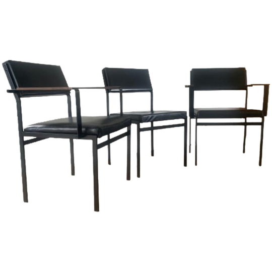 Set Van 3 Fm17 Stoelen Van Cees Braakman Voor Pastoe 1