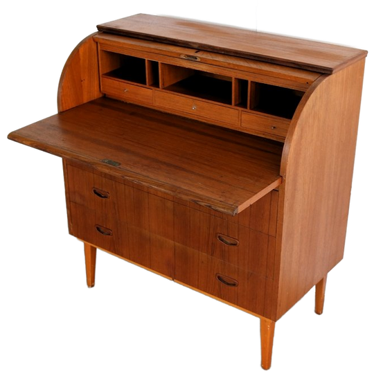Vintage Secretaire | Kast | Jaren 60 | Zweden 1