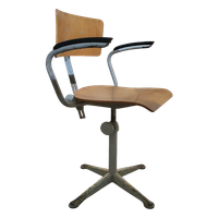 Friso Kramer For Ahrend Cirkel Studio Chair With Arms / 1960s