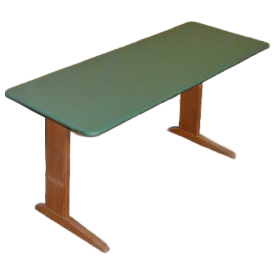 Vintage Schooltafel Van Vs Voor Twee Kinderen – Beukenhout En Multiplex 1
