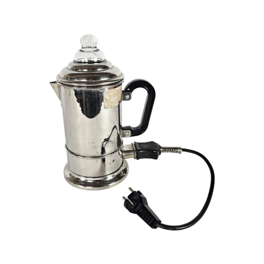 Vintage - Percolator - Elektrische Koffiepot - Elecarti - Holland - 1950s 1