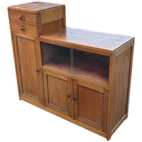 Art Deco Amsterdamse School Kastje Gangkast Jaren 50 Design