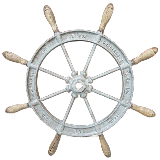 Antiek Wilcox Crittenden & Co Inc. Scheepstuur Uit 1900-1905 1