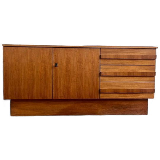 Vintage Houten Kast / Dressoir / Buffetkast 1