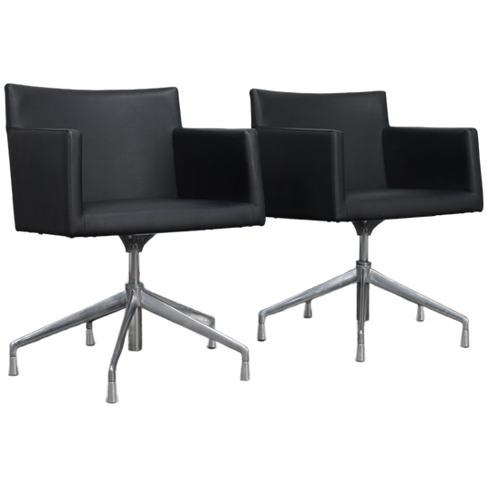 Masai Swivel Armchairs By Lievore Altherr Molina For Arper, Italy, 2000s 1