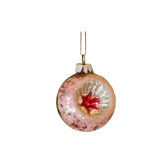 Oudroze Kerstversiering 1