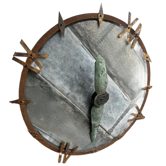 Large Industrial Clock Face (ø104cm) 1