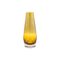 Riihimaen Lasi Vaasje Amber