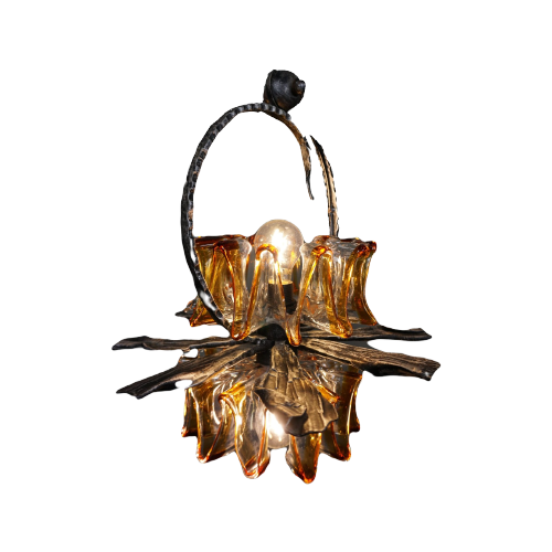 Prachtige Murano Glazen Hanglamp