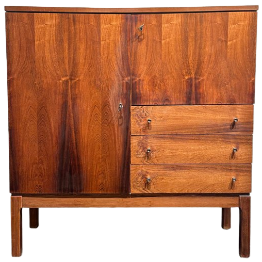 Vintage Midcentury Minimalistisch Highboard Wandkast 1