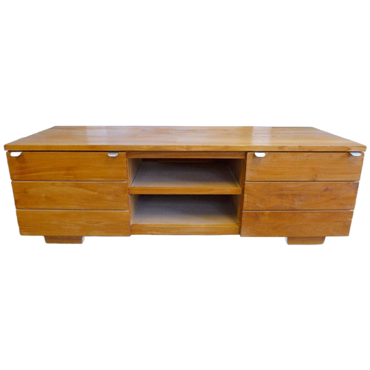 Prachtige Teak Tv Kast 1