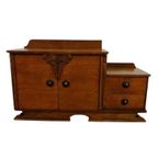 Vintage Art Deco Dressoir, Kaptafel, Tv-Meubel, Ladekast thumbnail 1