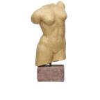 Sculptural Female Torso Signed Ac thumbnail 1
