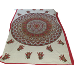 Boho Etnisch Tafelkleed Olifanten Bloemen Paisley 185 X 128 thumbnail 1