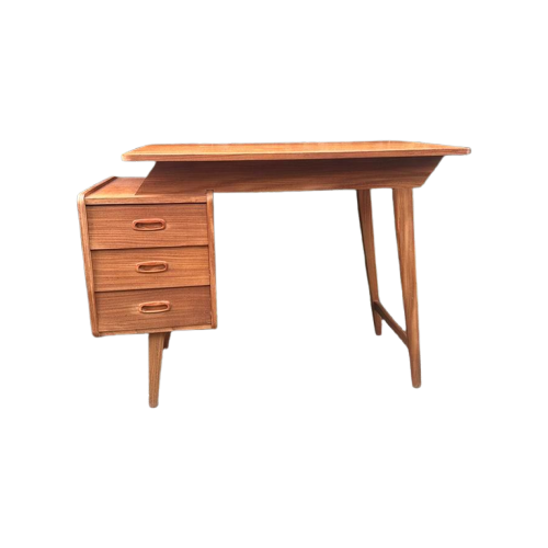 Bureau Pastoe Louis Van Teeffelen Stijl Jaren 60 Teak