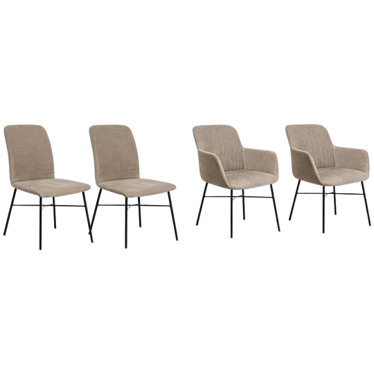 bert plantagie | Set Van 4 Eetkamerstoelen Nando 1