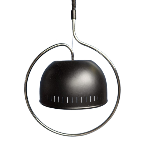Dijkstra Space Age Hanglamp Chroom En Metaal 1