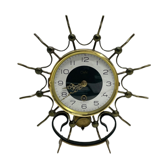 Zonneklok Vintage Van Orfac Nederlands Design 1