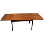 Vintage Eettafel Uitschuifbare Tafel Teakhout Tafel thumbnail 1