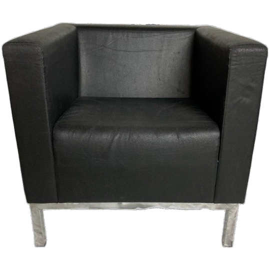 Lamm Polo Design Fauteuil In Leder. 1