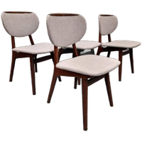 4 Vintage Eetkamerstoelen 4 Vintage Stoelen Bekleed