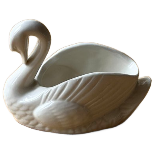 Vintage Small Porcelain Swant Object 1