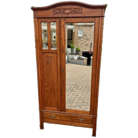 Jugendstil Linnenkast / Kledingkast