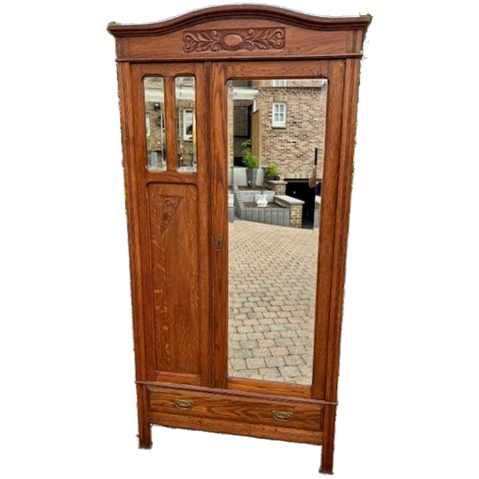 Jugendstil Linnenkast / Kledingkast 1