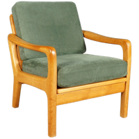 Vintage Deense Zithoek Met Slaapbank – Teakhout – Jaren 60