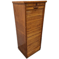 Vintage Roldeurkast Archiefkast Eeka Kast Vintage Kast