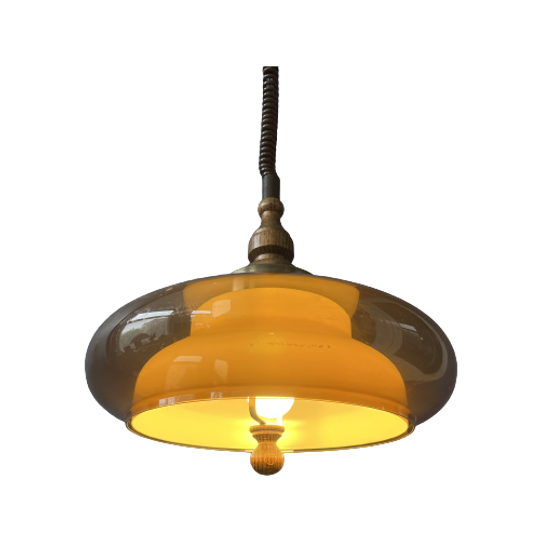 Halverwege De Eeuw Herda Space Age Hanglamp 1