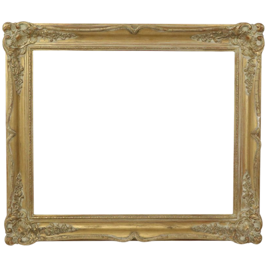 Goudkleurige Barok Stijl Lijst Kader Schilderij Klassiek 70x60cm 1