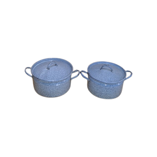 Emaille Pannen Set Van 2 1