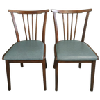 Spijlstoelen Midcentury Modern (set) thumbnail 1