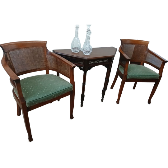Set Van 2 Schuitema Jugendstil Armleuning Stoelen 1