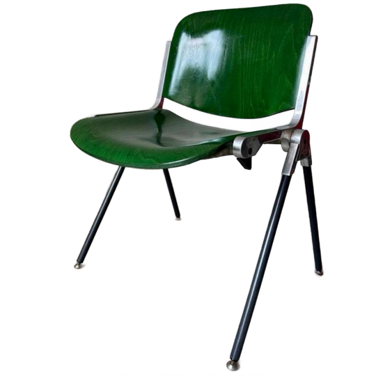 3 “agorà” Chairs By Paolo Favaretto For Emmegi, Italy, 70s 1