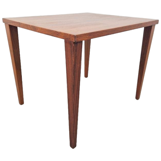Vintage Teak Bijzettafel Hm Møbel Denmark 1960 Danish Design 1