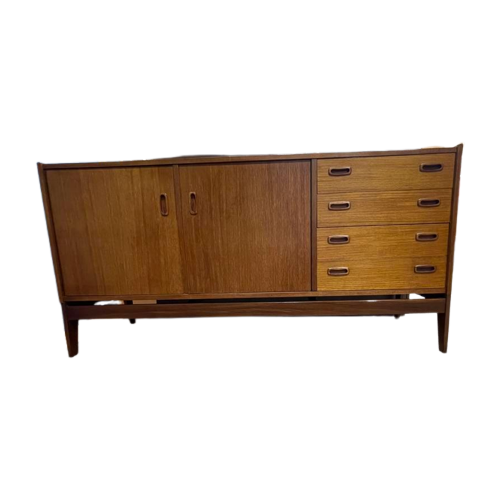 Vintage Dressoir Teakhout Sixties