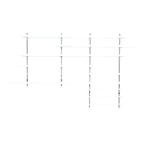 1960’s Italian Mid-century Modern Modular Wall Shelving System thumbnail 1