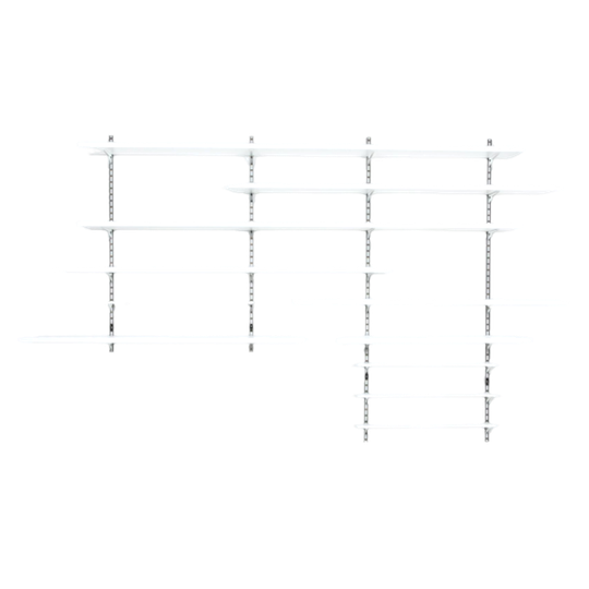 1960’s Italian Mid-century Modern Modular Wall Shelving System 1