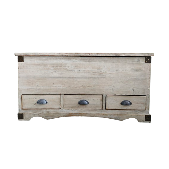 Bijzettafel Dekenkist (whitewash) 1