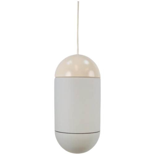 Vintage Peill & Putzler Pil Hanglamp Melk Glas Mid Century