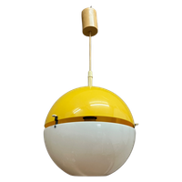 Vintage Space Age Kunststof Hanglamp “Ball” Design