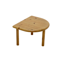 Solid Pine Coffee Table Or Side Table By Rainer Daumiller For Hirtshalls Sawmills 1970S