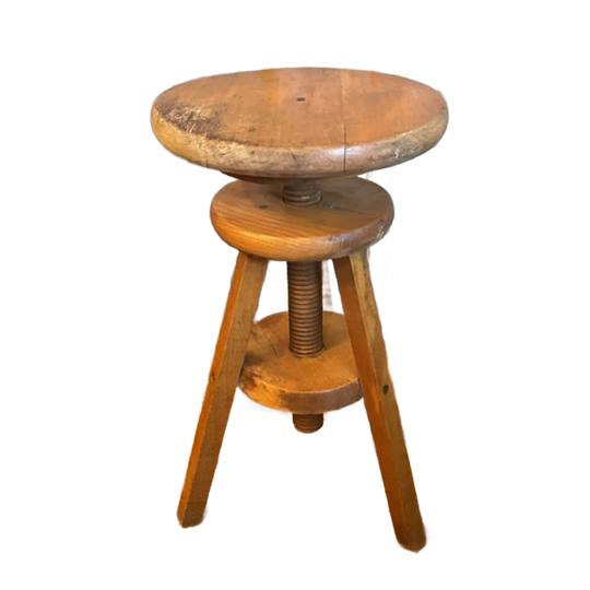 Draaikruk Kruk Bijzettafel Frans Beukenhout 1