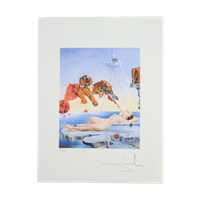 Offset Litho Naar Salvator Dali Surrealisme 1503/2000 Bfk Rives