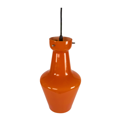Targetti Sankey - Made In Italy - Opaalglas - Oranje - Hanglamp - 1960'S